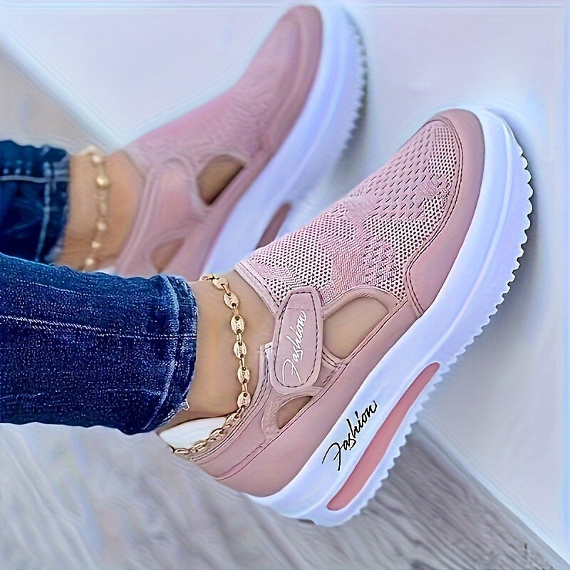 Zapatillas transpirables slip-on con comodidad estable