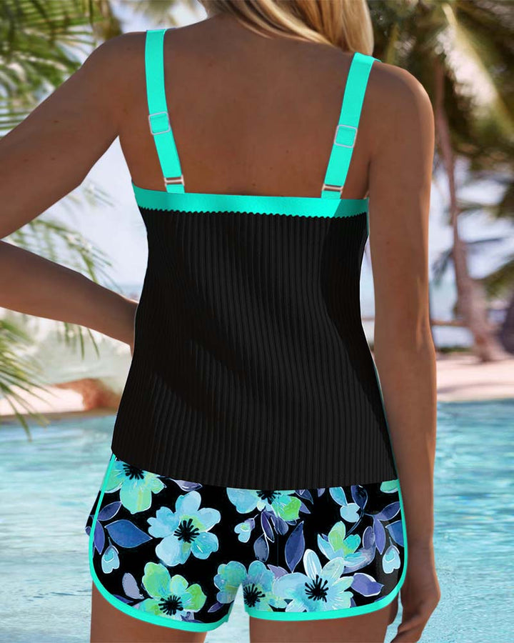 Élise | Tankini de Dos Piezas Elegante