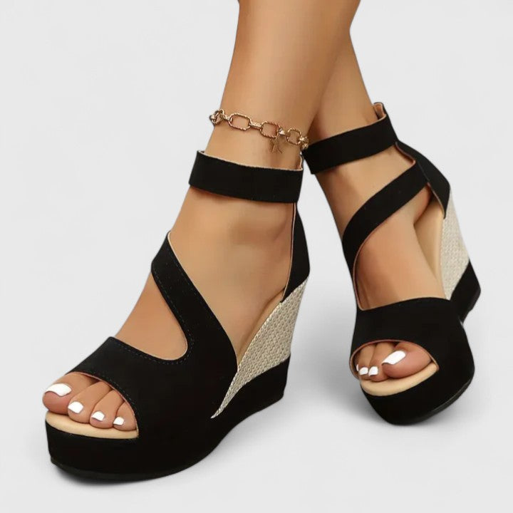 Aubrey - Sandalias Elegantes con Tacón