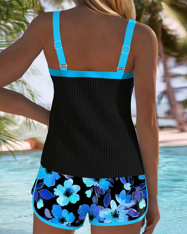 Élise | Tankini de Dos Piezas Elegante