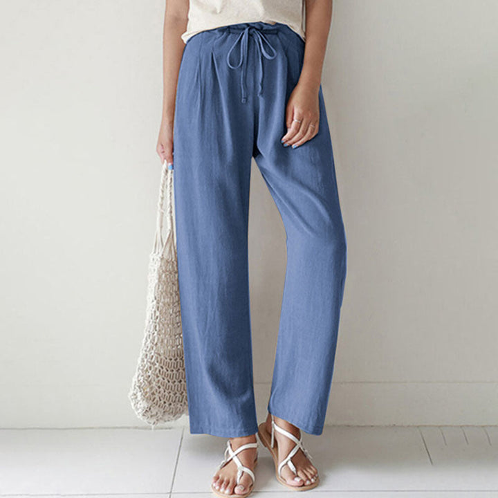 Vara - Pantalones Relaxed Fit con Cintura Ajustable