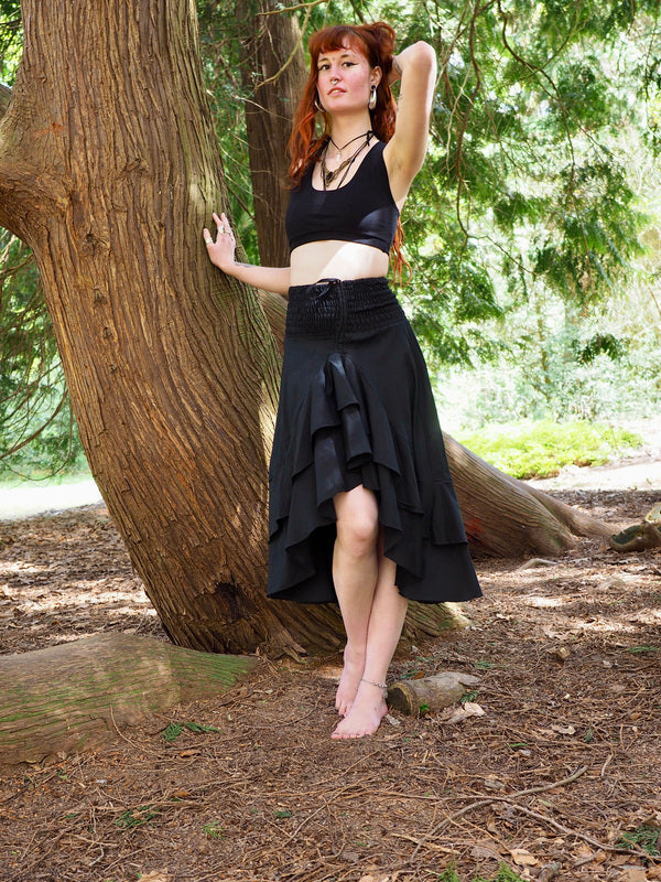 Ibiza Flamenco Rok zwart