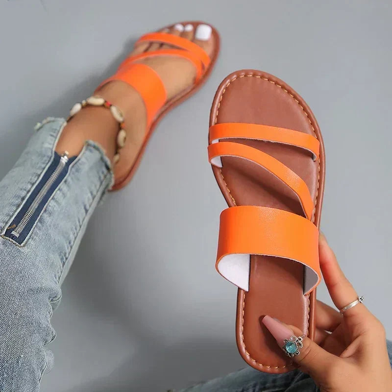Sandalias Planas Casual y Cómodas